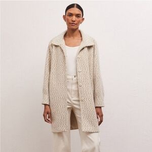Z Supply Connor Mohair Knit Coat Size XSmall (oversized)